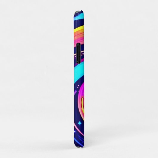 kleurrijke kosmische werveling Case-Mate iPhone case (Achterkant/rechts)