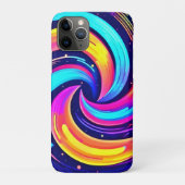 kleurrijke kosmische werveling Case-Mate iPhone case (Achterkant)