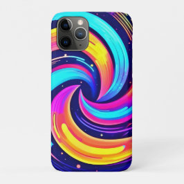 kleurrijke kosmische werveling Case-Mate iPhone case