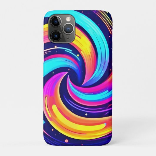 kleurrijke kosmische werveling Case-Mate iPhone case (Achterkant)
