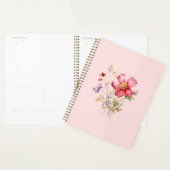 Kleurrijke kosmos bloemen planner (Display)