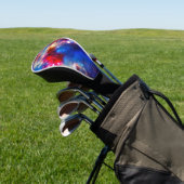 Kleurrijke Kosmos Golfheadcover (Insitu)