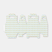 Kleurrijke koude kegel dessert bedankdoosjes (Uitgevouwen)