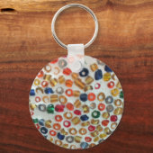 Kleurrijke kralen Sleutelhanger (Achterkant)