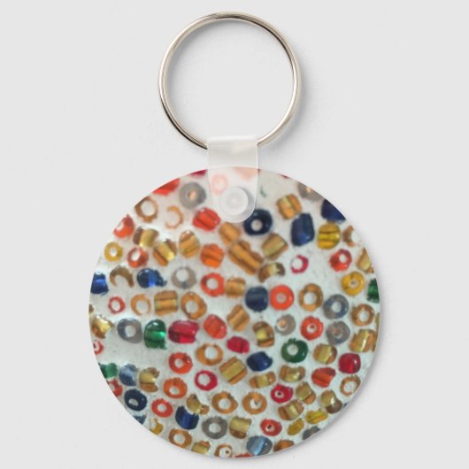 Kleurrijke kralen Sleutelhanger (Achterkant)