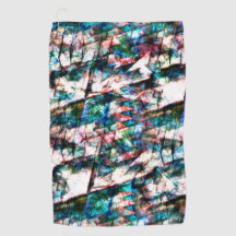 Kleurrijke krassen en vlekken met sterk contrast