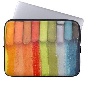 kleurrijke krayon laptop sleeve