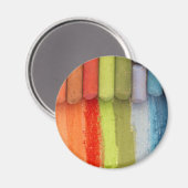 kleurrijke krayon magneet (Voorkant / Achterkant)