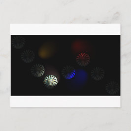 Kleurrijke Kristal Beeldvormer Briefkaart