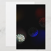 Kleurrijke Kristal Beeldvormer Briefpapier (Voorkant / Achterkant)