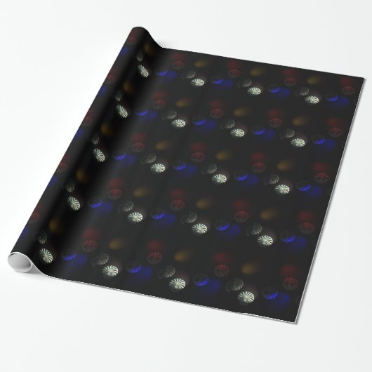 Kleurrijke Kristal Beeldvormer Cadeaupapier (Uitgerold)