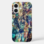 Kleurrijke kristallen Case-Mate iPhone case (Achterkant)