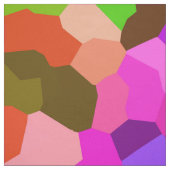 Kleurrijke kristallijne Abstract Stof (Swatch)