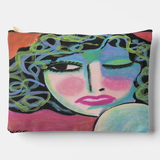 Kleurrijke krullen originele Abstracte kunst Etui (Voorkant)