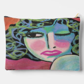 Kleurrijke krullen originele Abstracte kunst Etui (Achterkant)