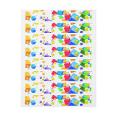 Kleurrijke kubussen 1 (Vel)