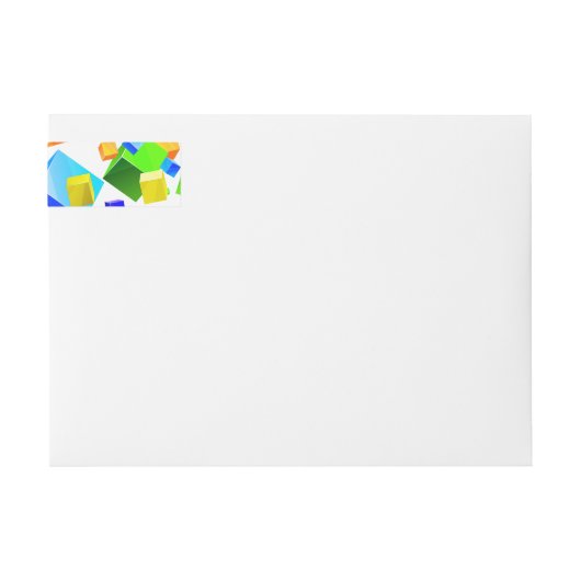 Kleurrijke kubussen 1 (Voorkant)