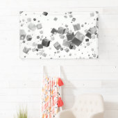 Kleurrijke kubussen 3 spandoek (Insitu)