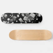 Kleurrijke kubussen 4 persoonlijk skateboard (Horizontaal)