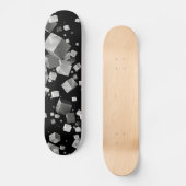 Kleurrijke kubussen 4 persoonlijk skateboard (Voorkant)