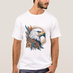 Kleurrijke kunst - Boho Spiritueel Flower PatterT- T-shirt