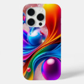 Kleurrijke Kunst Case-Mate iPhone Case (Achterkant)