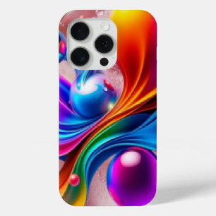 Kleurrijke Kunst iPhone 15 Pro Case
