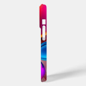 Kleurrijke Kunst Case-Mate iPhone Case (Achterkant / Links)