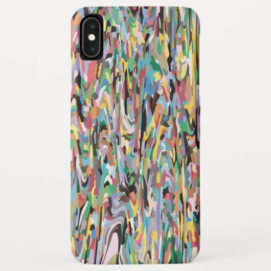 Kleurrijke kunst, Design multicolor Case-Mate iPhone Case (Achterkant)