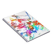Kleurrijke kunst notitieboek (Rechterzijde)