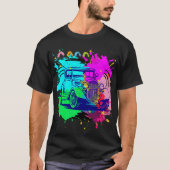 Kleurrijke kunst t-shirt (Voorkant)