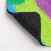Kleurrijke kunstafdrukken muismat (Hoek)