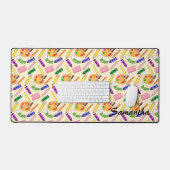 Kleurrijke kunstbenodigdheden bureaumat (Keyboard & Muis)