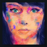 Kleurrijke kunstfoto's voor meisjes poster<br><div class="desc">Deze prachtige afdruk is geweldig voor de decor! Maak het een cadeau voor een vriend of jezelf!</div>