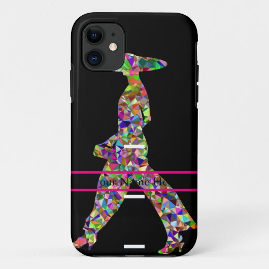 Kleurrijke kunstmembranen met chromatische regenbo Case-Mate iPhone case (Achterkant)