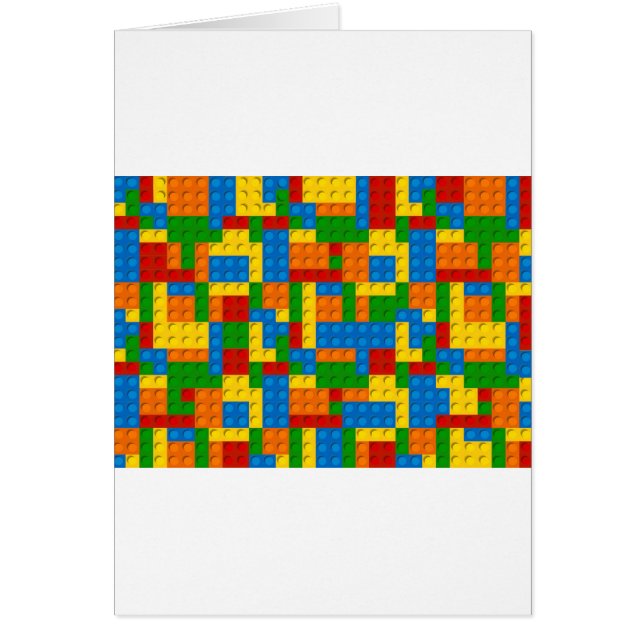 kleurrijke kunststofblokken (Voorkant)