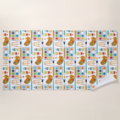 Kleurrijke kunststofonderdelen - vun schilderpatro strandlaken (Voorkant)