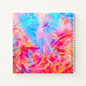 Kleurrijke kunstzinnige esthetische Schattigee mod Notitieboek (Achterkant)