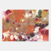 Kleurrijke kunstzinnige geschilderde Abstracte pat Inpakpapier Vel (Voorkant)