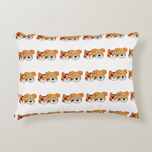 Kleurrijke kussen voor de kinderkamer (Voorkant)