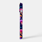 Kleurrijke kwal iPhone 15 case (Linkerkant)