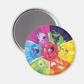 Kleurrijke Kwamis Magneet (Voorkant / Achterkant)