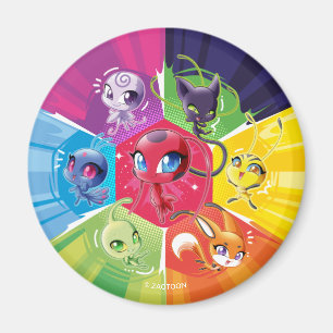 Kleurrijke Kwamis Magneet