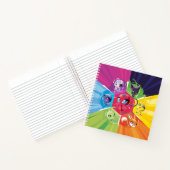 Kleurrijke Kwamis Notitieboek (Binnen)