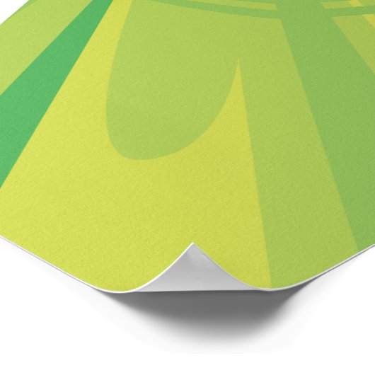 Kleurrijke Kwamis Poster (Hoek)