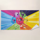 Kleurrijke Kwamis Strandlaken (Voorkant)