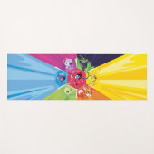 Kleurrijke Kwamis Yogamat (Voorkant (horizontaal))