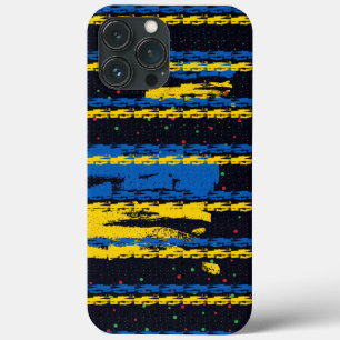 Kleurrijke kwast verf stippen Case-Mate iPhone case
