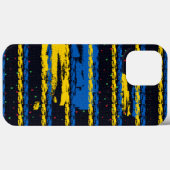 Kleurrijke kwast verf stippen Case-Mate iPhone case (Achterkant (horizontaal))