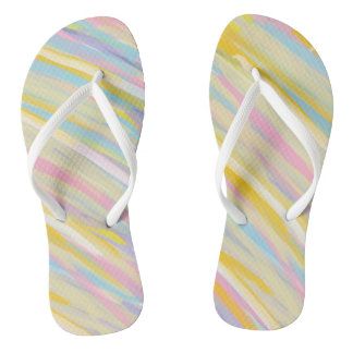 Kleurrijke Kwaststreek Teenslippers